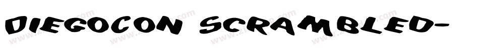 DiegoCon Scrambled字体转换